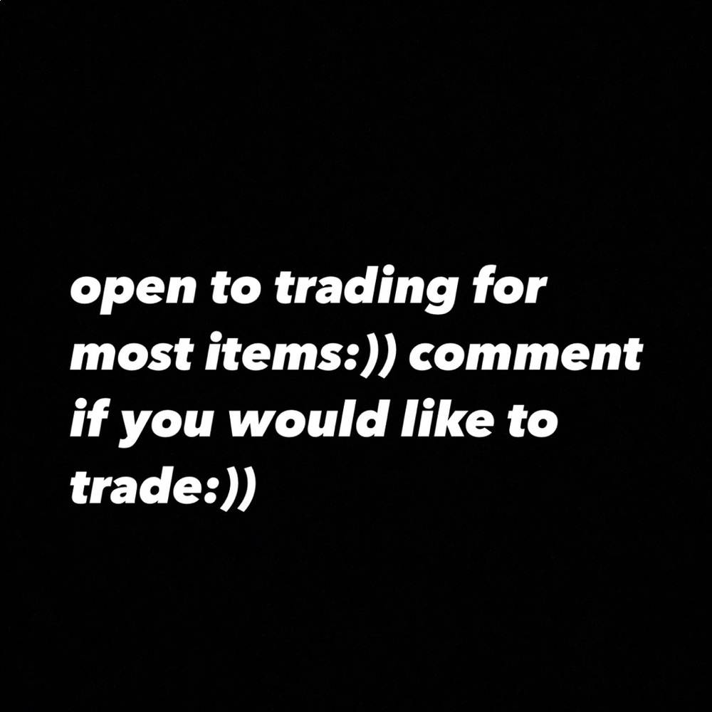 Trading Is Available For Most Items - image 1